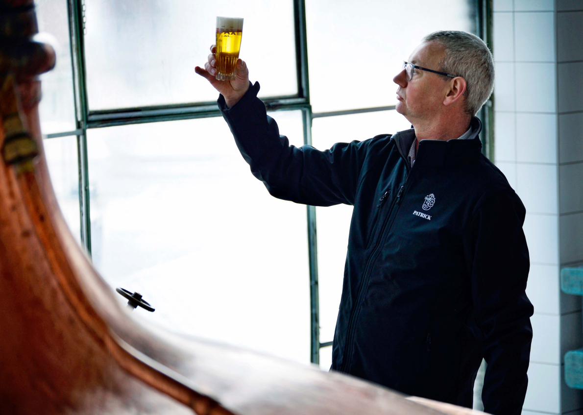 La bière de la brasserie Cornelissen traverse l'océan Atlantique