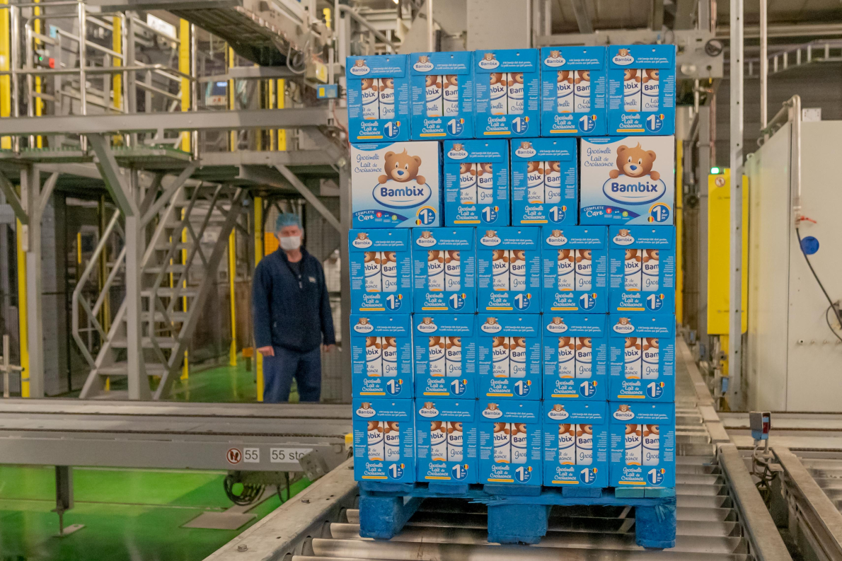 Groeimelk Bambix van Inex zet eerste stapjes op Chinese markt