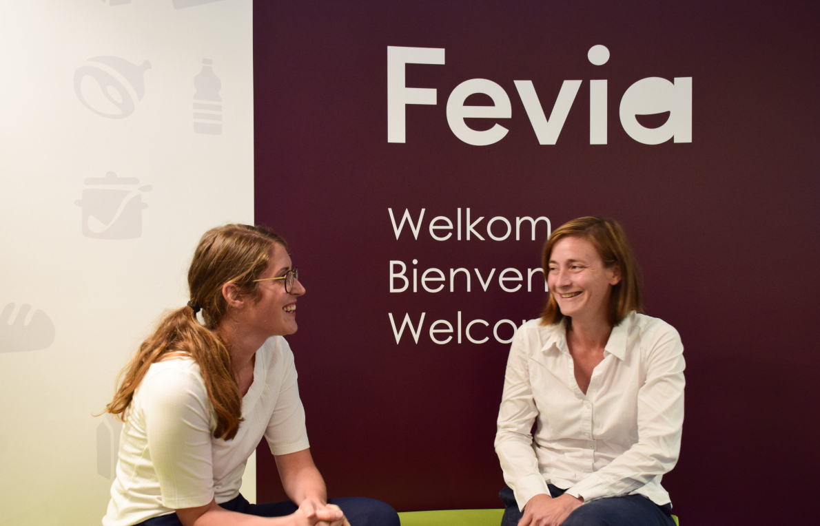 Food Policy and Economisch Advisor Fevia_Imke Van den Broeck en Carole Dembour