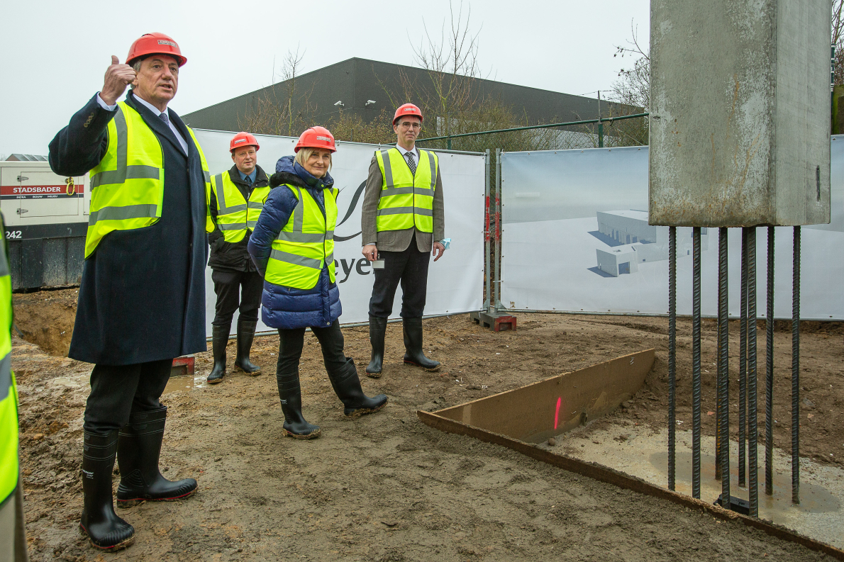 Beyers Koffie bouwt aan een ultramoderne en duurzame productiehal