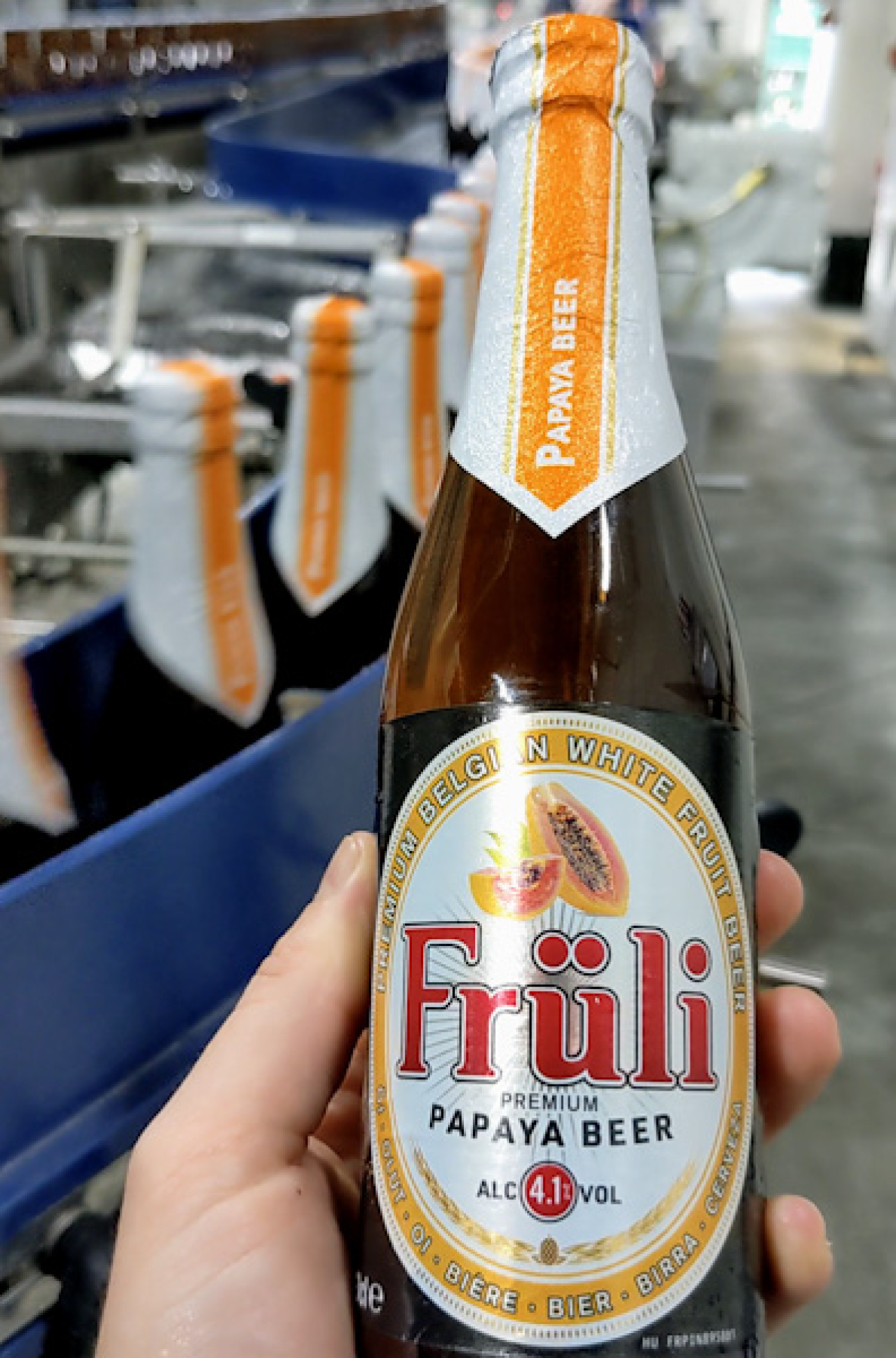 Papajabier van Brouwerij Huyghe