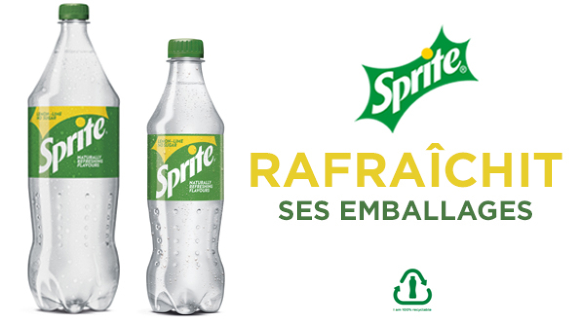 Fevia emballages2025 Sprite rafraîchit ses emballages