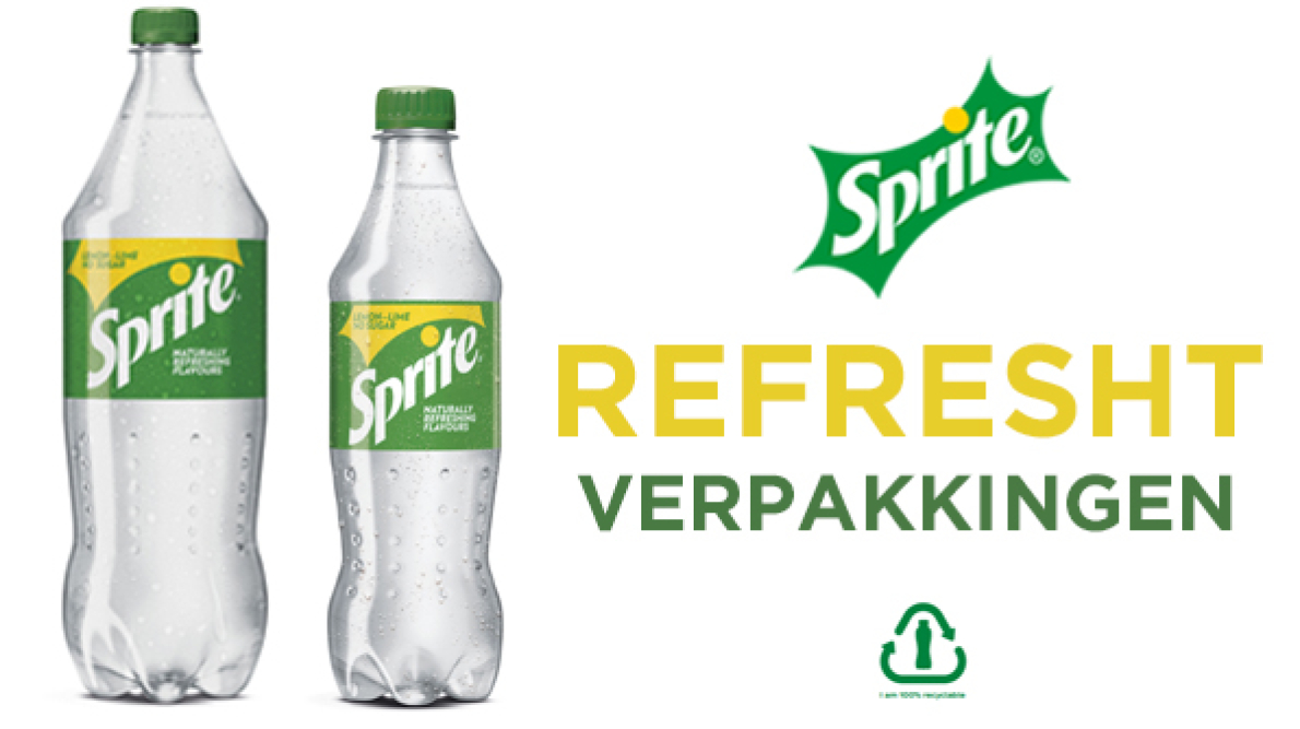 Fevia verpakkingen2025 - Sprite refresht verpakking